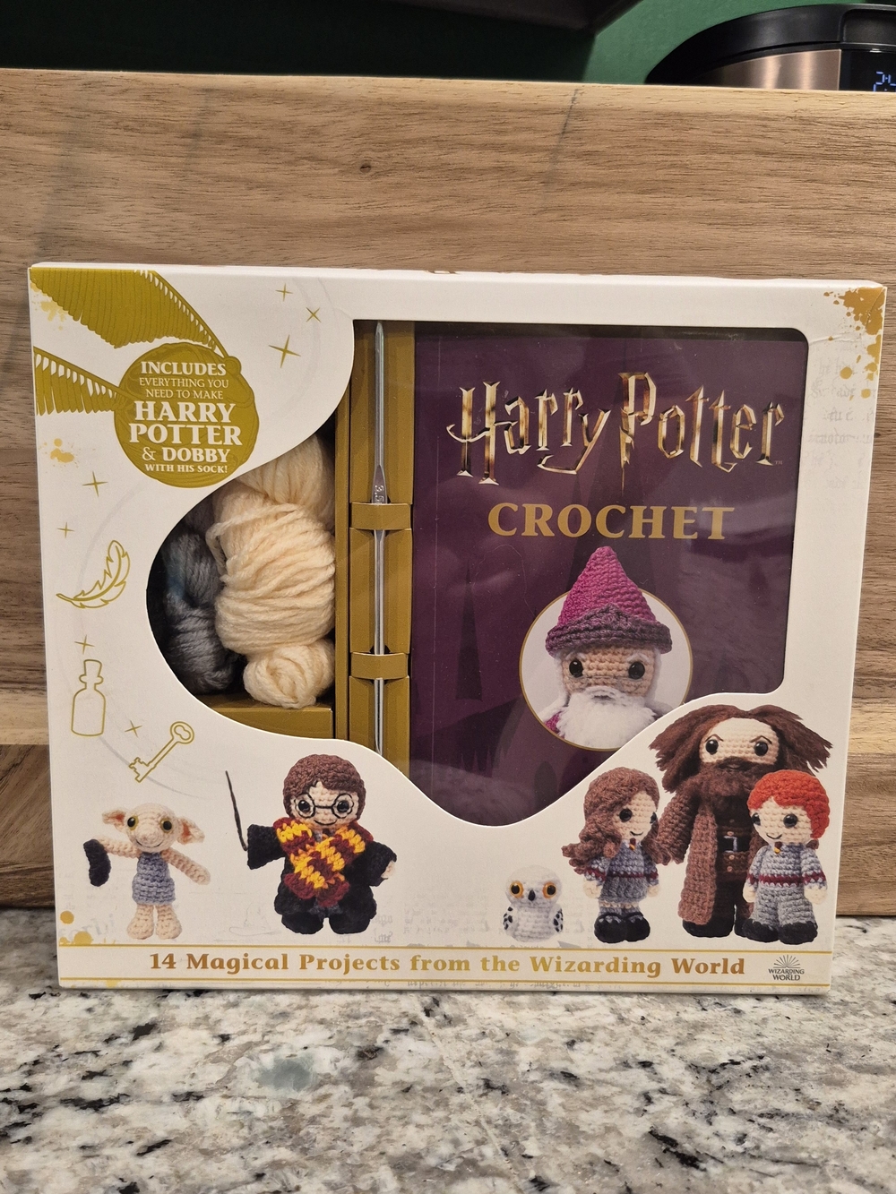 Warner Bros. Crochet Kit – Used, Missing Fiber Fill